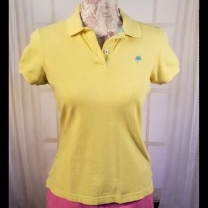 🏝Lilly Pulitzer 🏝Yellow Polo Top